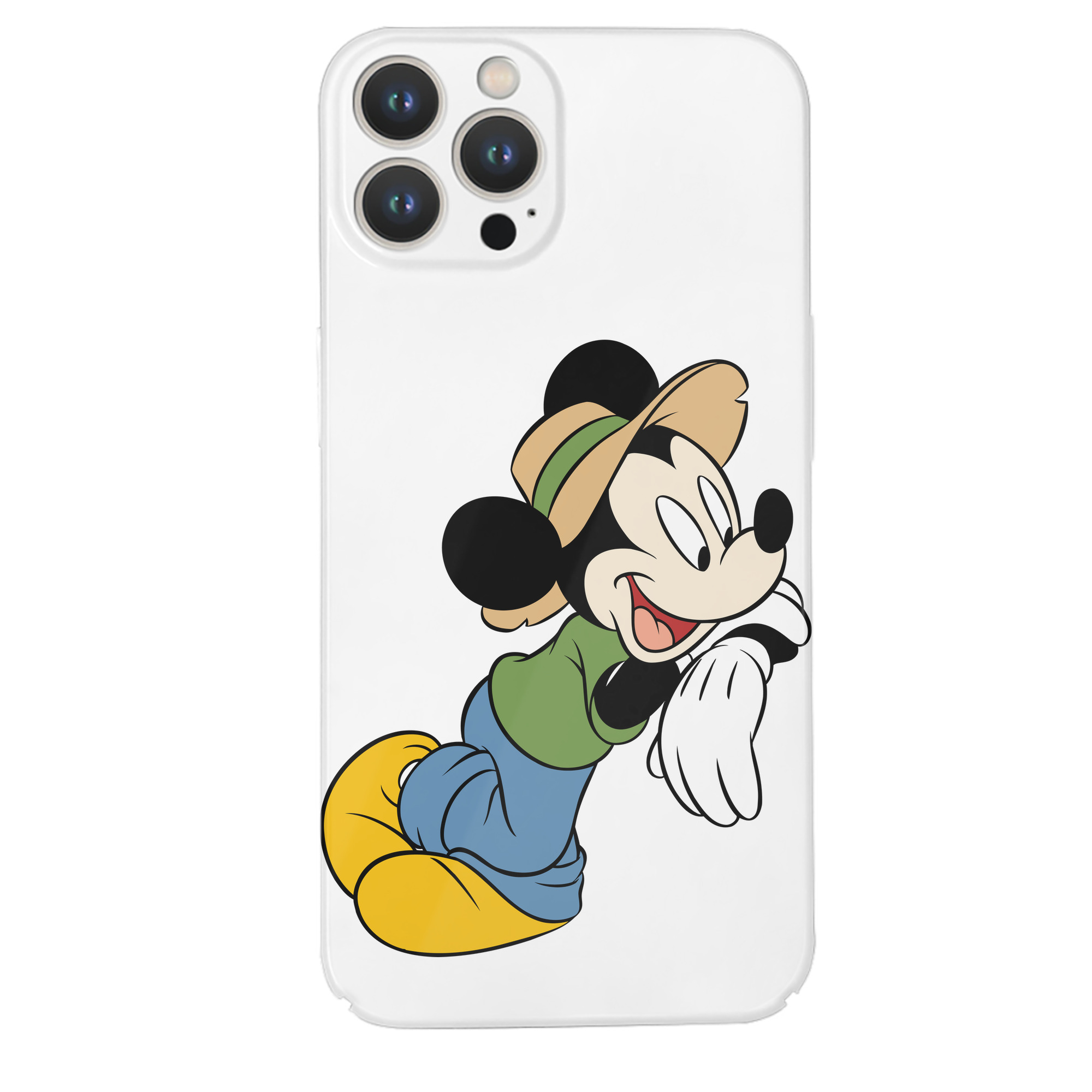 （画像用） ミッキーマウス Mickey Mouse 【iPhone 14シリーズ対応】ハードケース